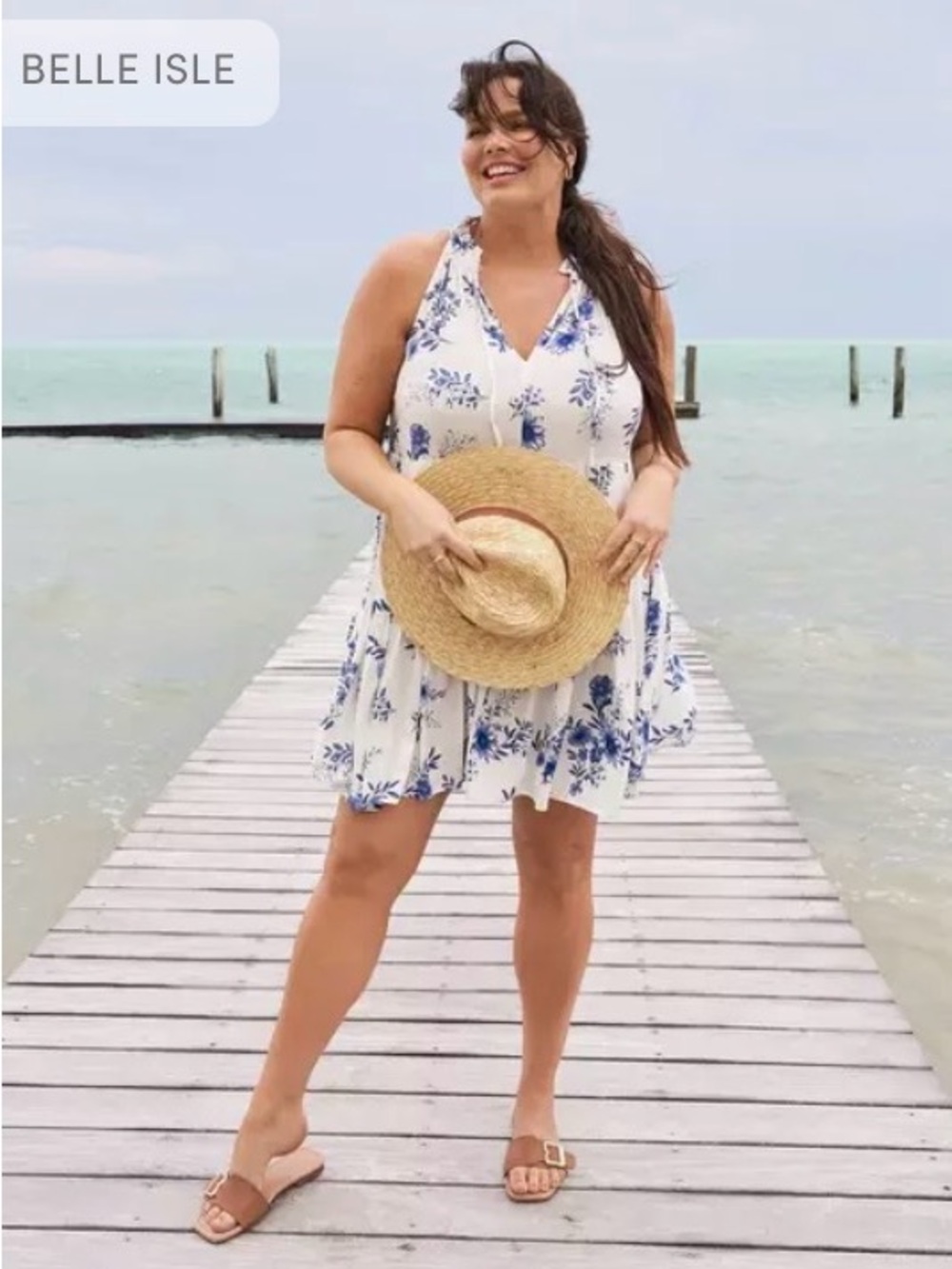 NWT Torrid Belle Isle Tiered Mini Dress